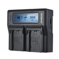 Tomshoo - Dual Channel  Battery Replacement for Sony