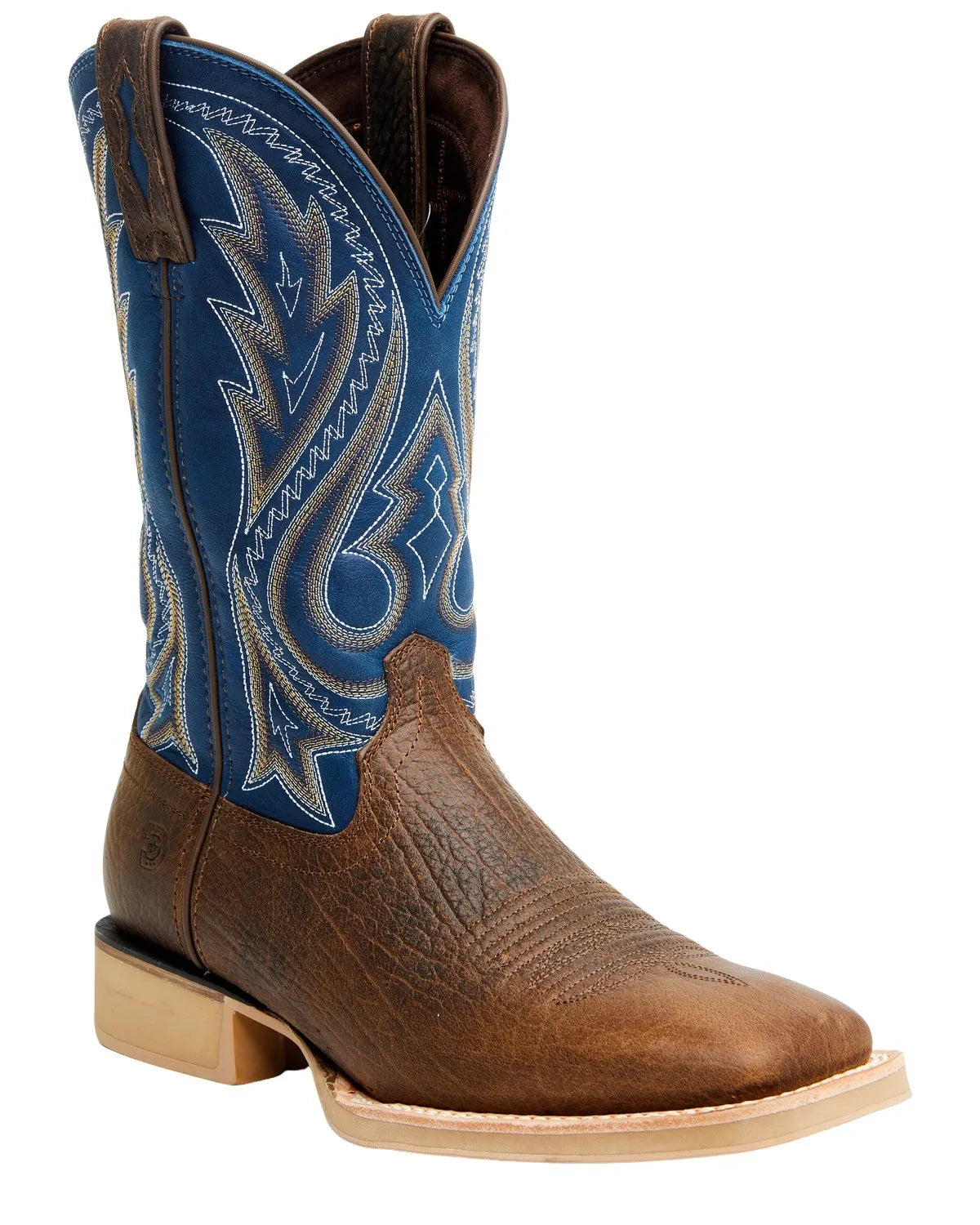 Durango Men's Rebel Pro Lite Performance Western Boot Broad Square Toe Navy 8.5 ()
