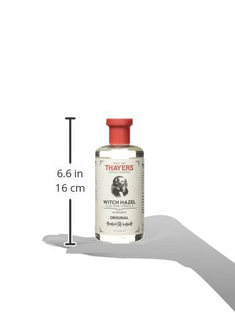 thayers witch hazel with aloe vera, original astringent, 12 oz