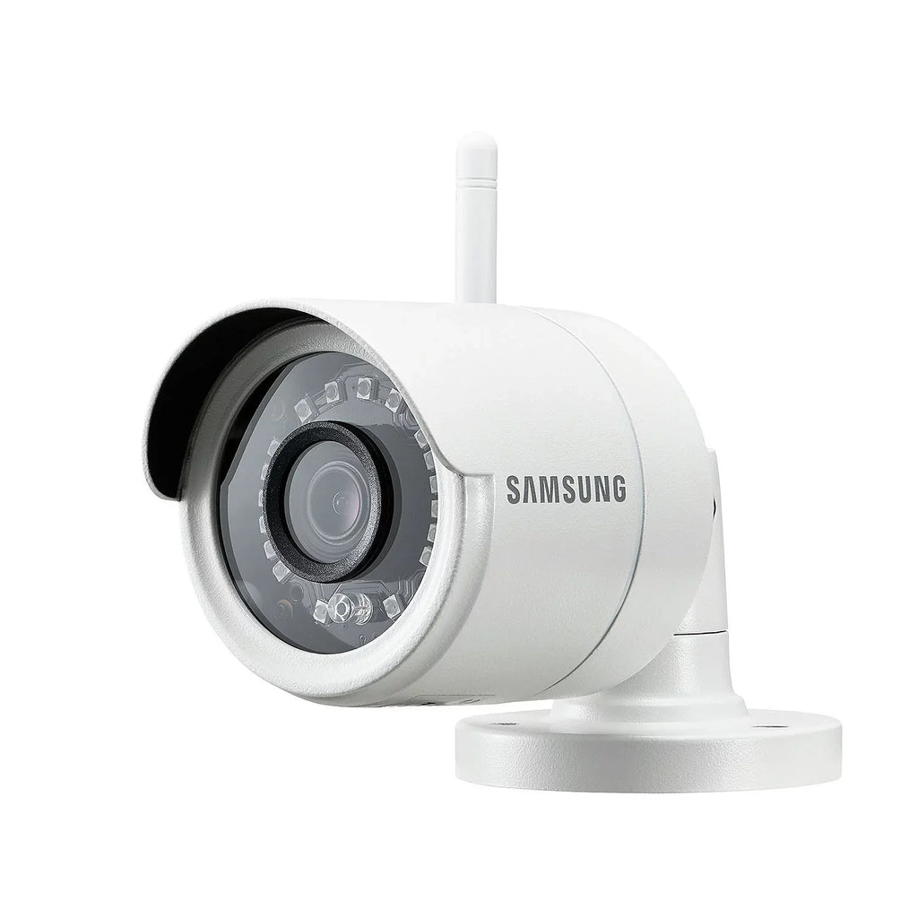 Samsung Wisenet - 4 Channel 1080p Full   Video Security System with 1TB Hard Drive and 4 1080p Wireless Weather Resistant Bullet Cameras
