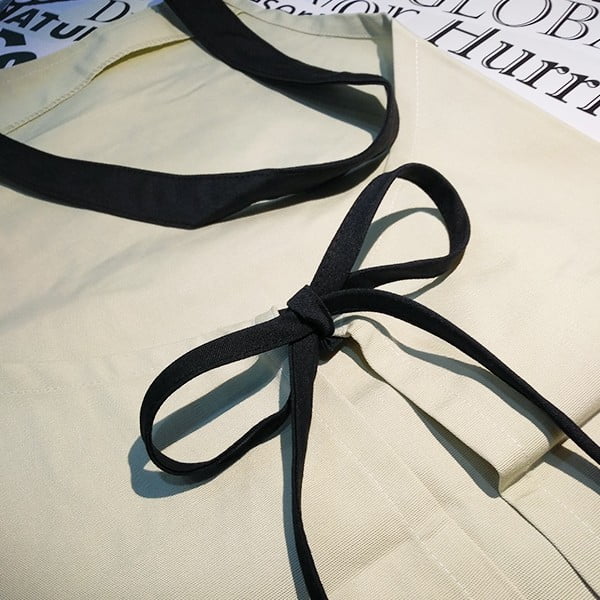 Best Friend Ever Quote Apron Adjustable Bib Cotton Linen  Kitchen Pocket Pinafore
