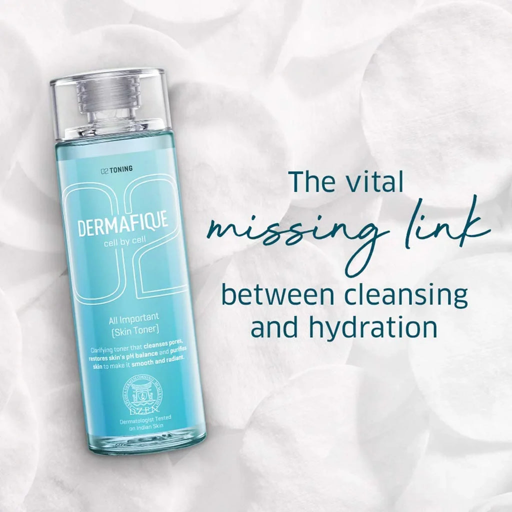 Dermafique All Important Skin Toner, Aqua Marine, 150ml