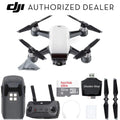 Spark Drone Quadcopter (Alpine White) with Remote Controller, Battery, Sandisk 32GB Memory Card, Card Reader, Charger, Bundle Starter Kit
