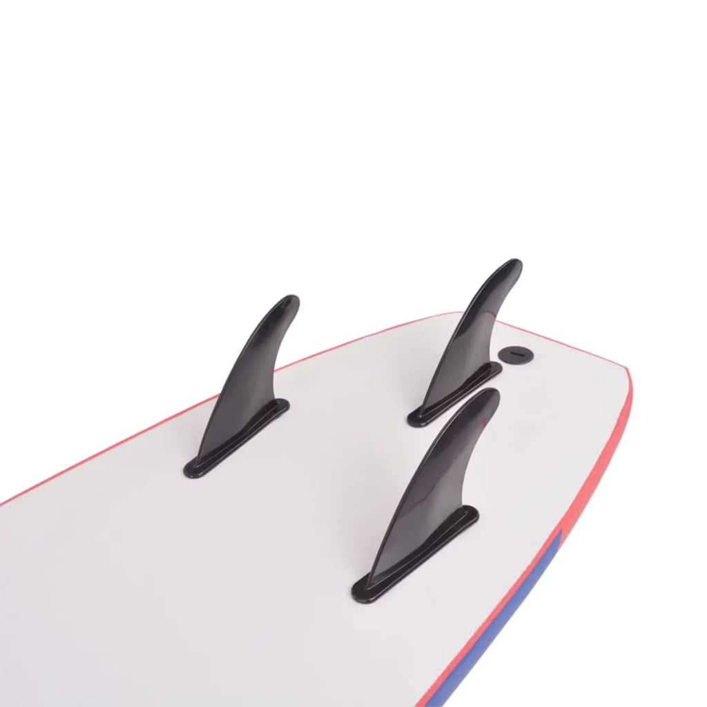 Walmeck Surfboard Blue and Red 66.9"