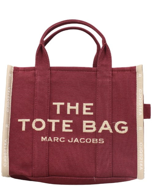 Marc Jacobs Women's The Leather Small Tote, One Size -610 (Merlot, Red)