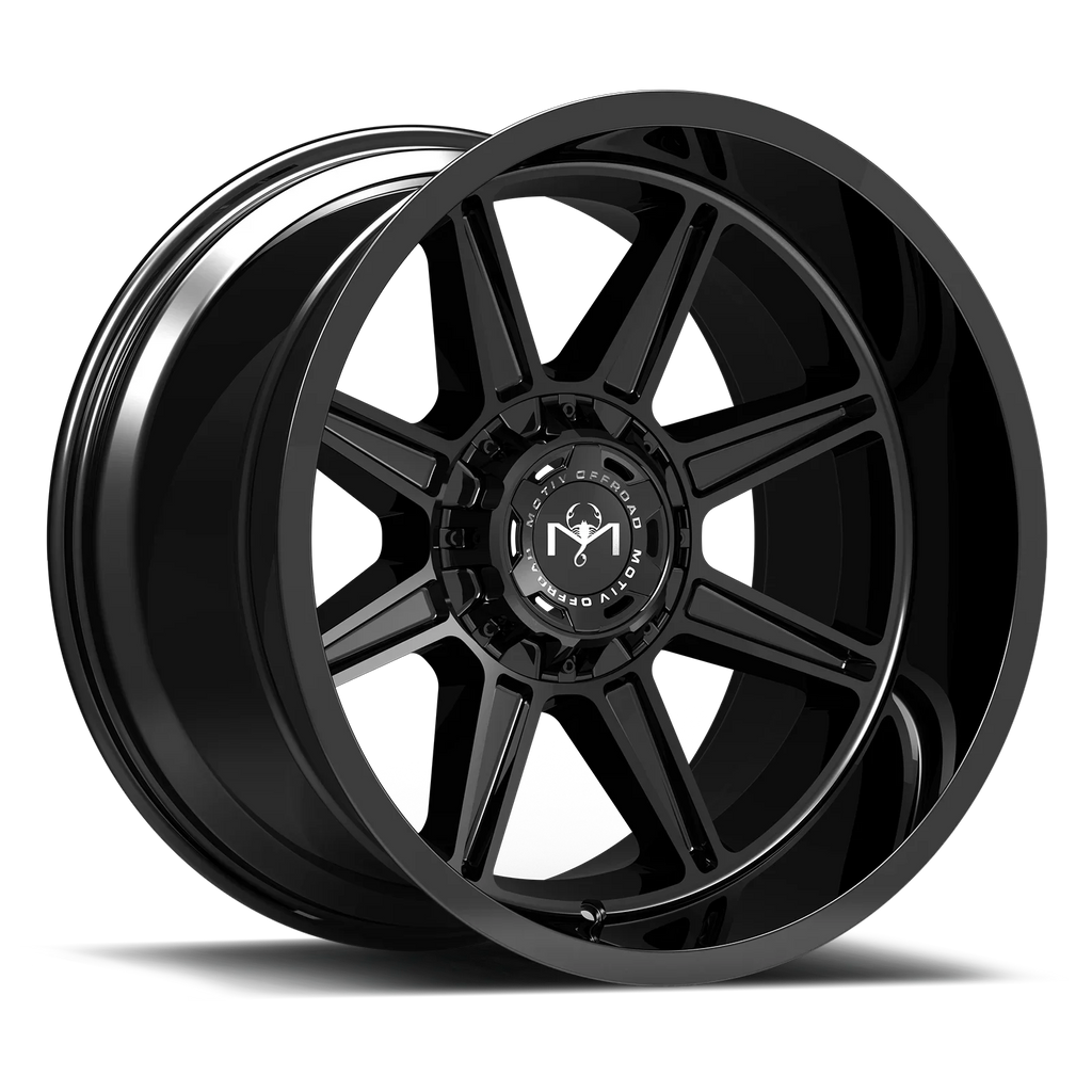 Motiv Off Road 428B  428B-7908700 17X9 8X170 (+00)  428B Balast ( 125.2) Gloss Black Cast Aluminum