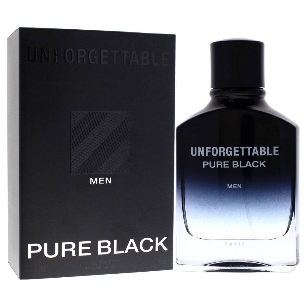 Unforgettable Pure Black by Glenn Perri, 3.4 oz  Spray for Men