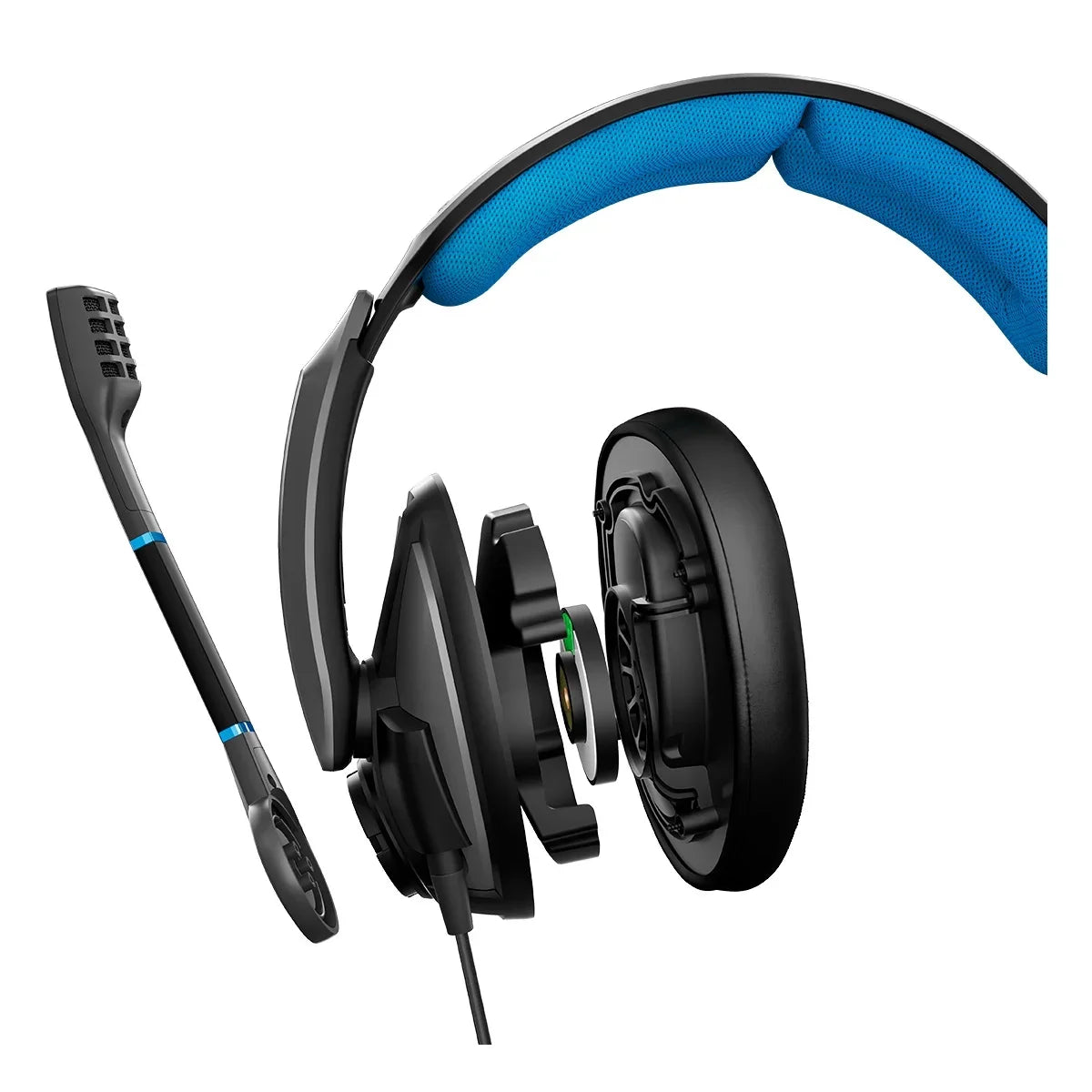 Audio  300 Closed Acoustic Gaming Headset (Blue)