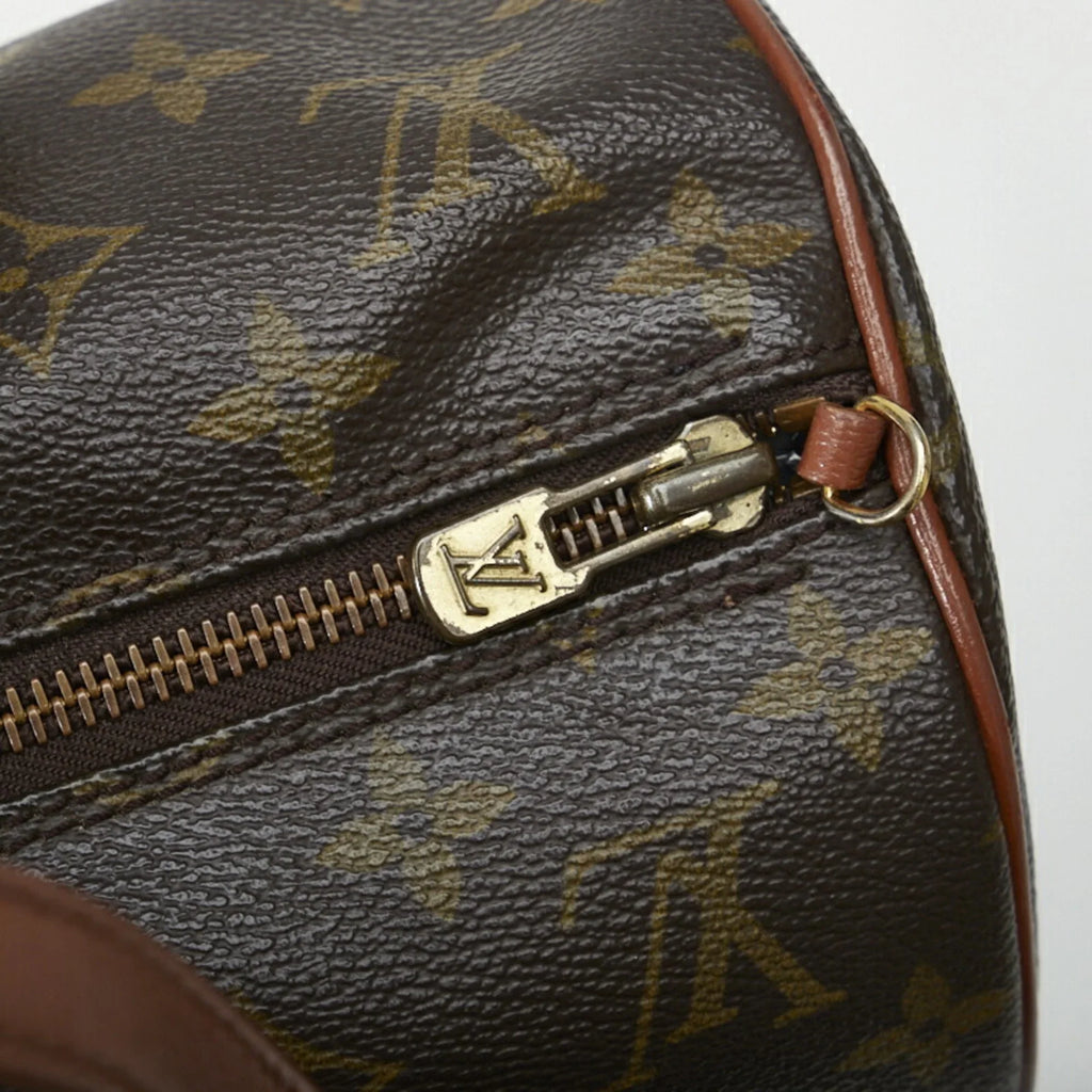 Pre-Owned Louis Vuitton Monogram Papillon 30 (Old) Handbag  Brown  Leather Ladies   (Good)