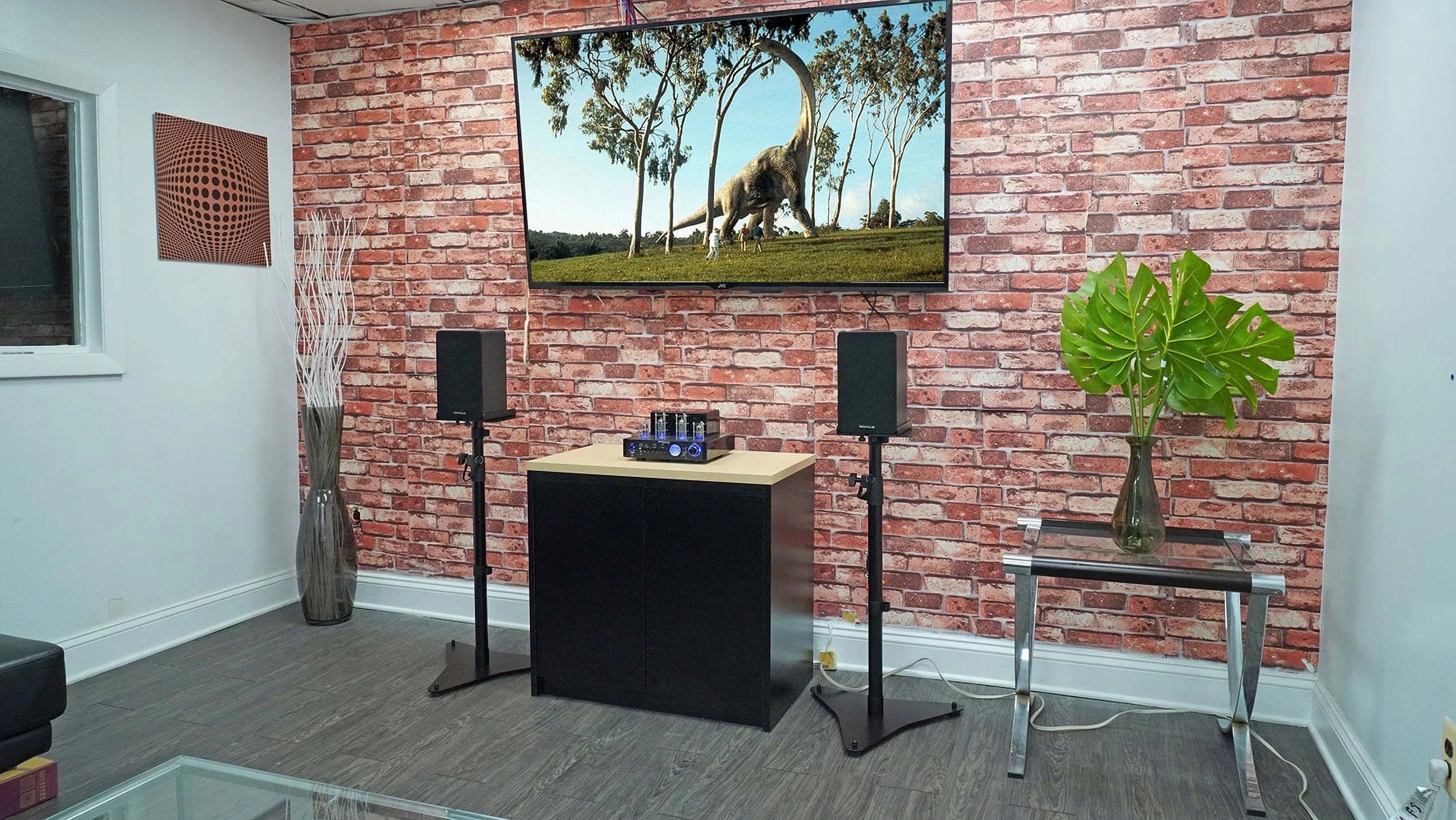Rockville  Pair Studio Monitor Bookshelf Speaker Stands w/Adjustable Height
