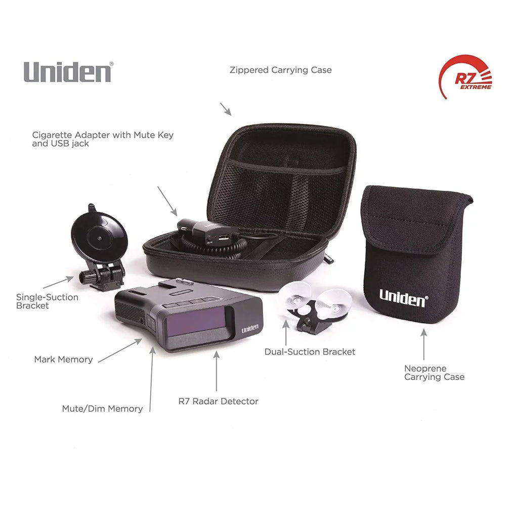 Uniden  Extreme Long-range Laser/Radar Detector With  And Threat Direction