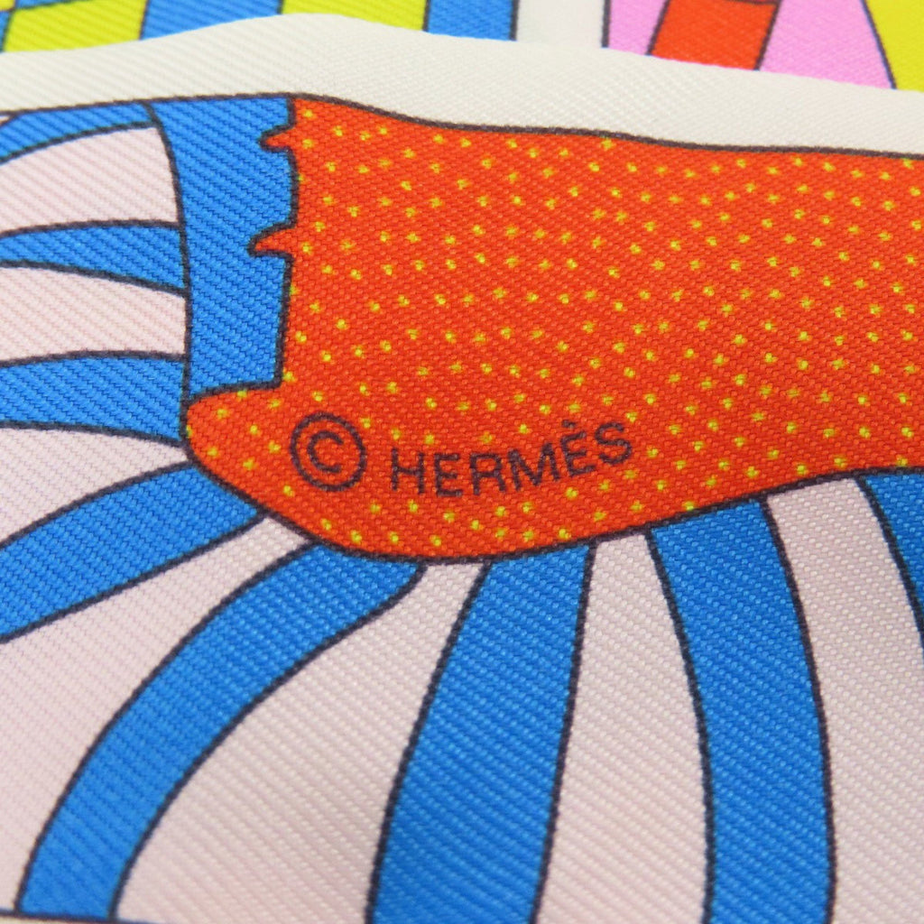 Pre-Owned Hermes Twilly Scarf Silk Women's  (Good)