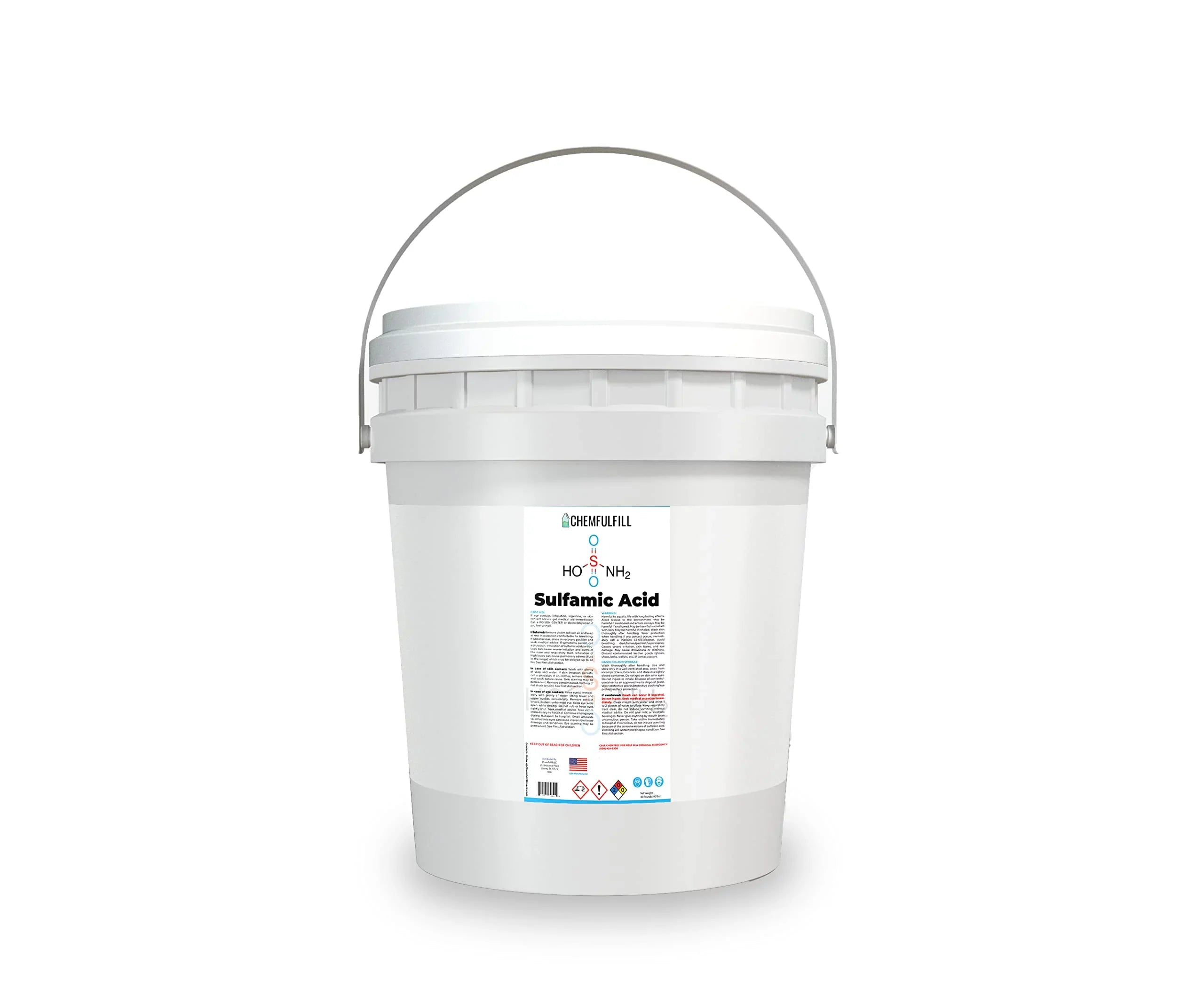 Chemfulfill Sulfamic Acid � Descaling, Cleaning, Polishing (5 Pounds (5 lbs))