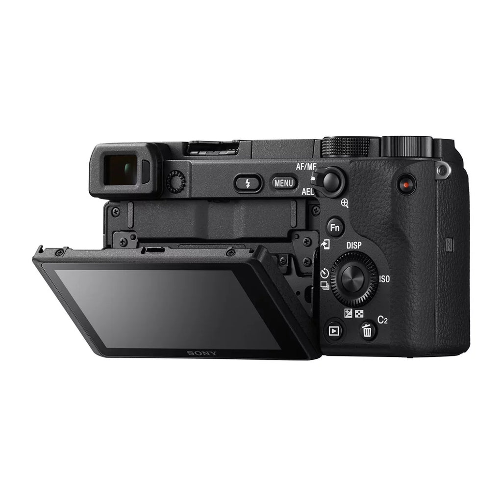 Sony / Mirrorless Digital Camera with 16-50mm (Black) Holiday Bundle