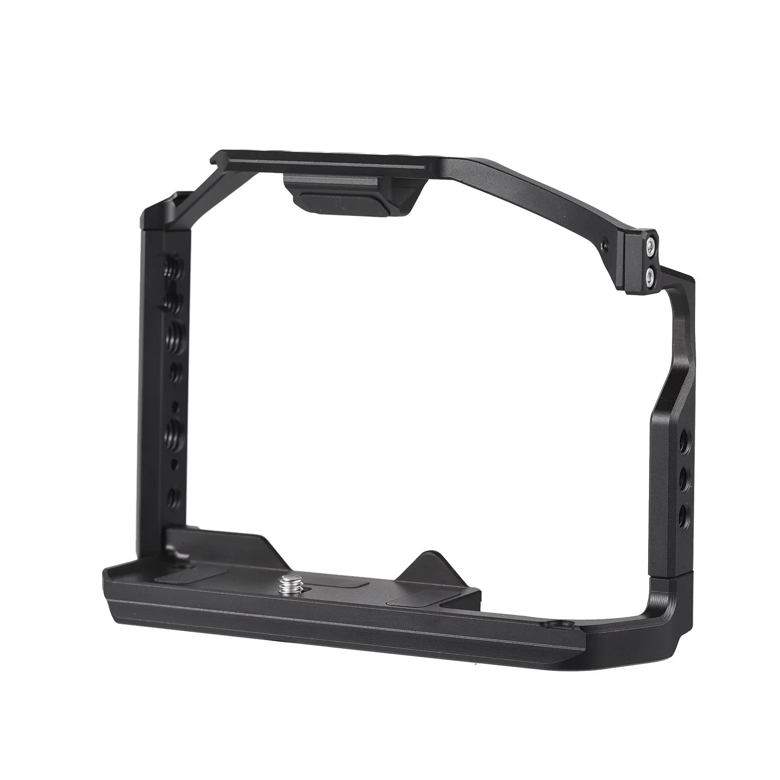 Dcenta  Camera Cage Compatible with Panasonic  Aluminum Alloy Construction with Cold Shoe Mount and Extensive Threaded Holes