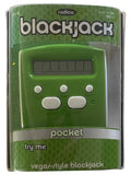 Radica Pocket Sized Electronic Blackjack Game Handheld Black Jack