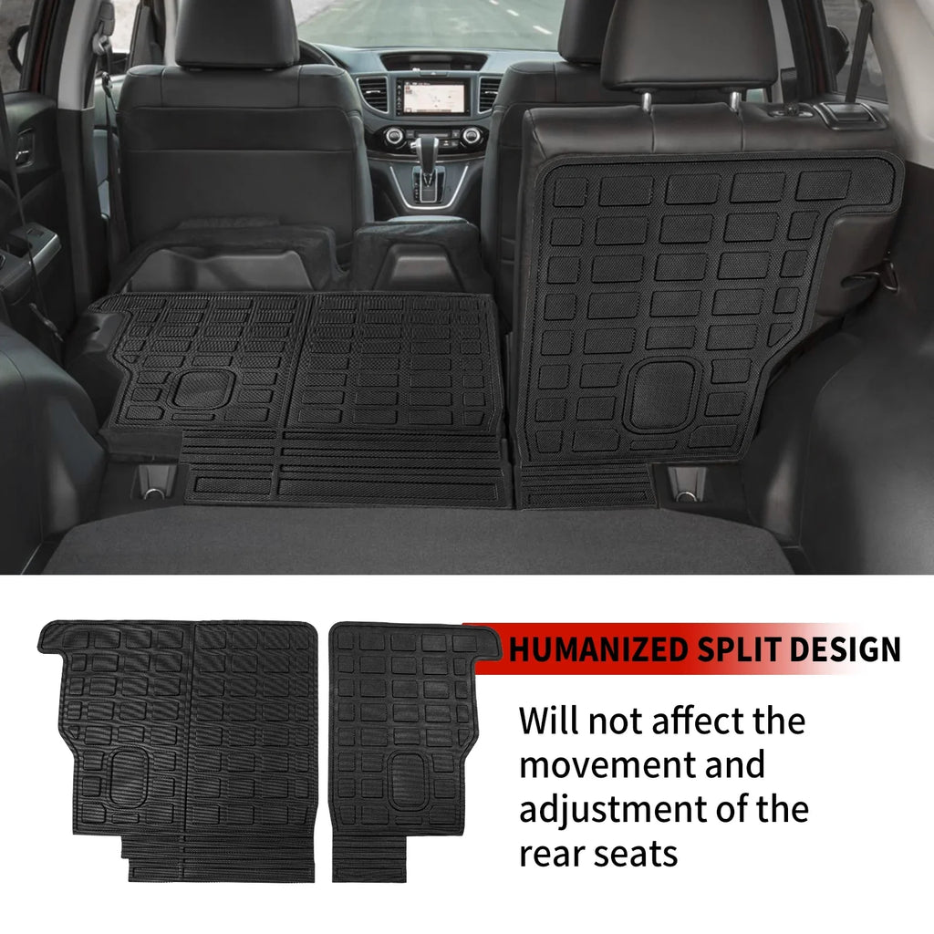 Fit 2012-2016 Honda  Back Seat Protector Cargo Liner Trunk Mat Backrest Mats 2015 - Accessories