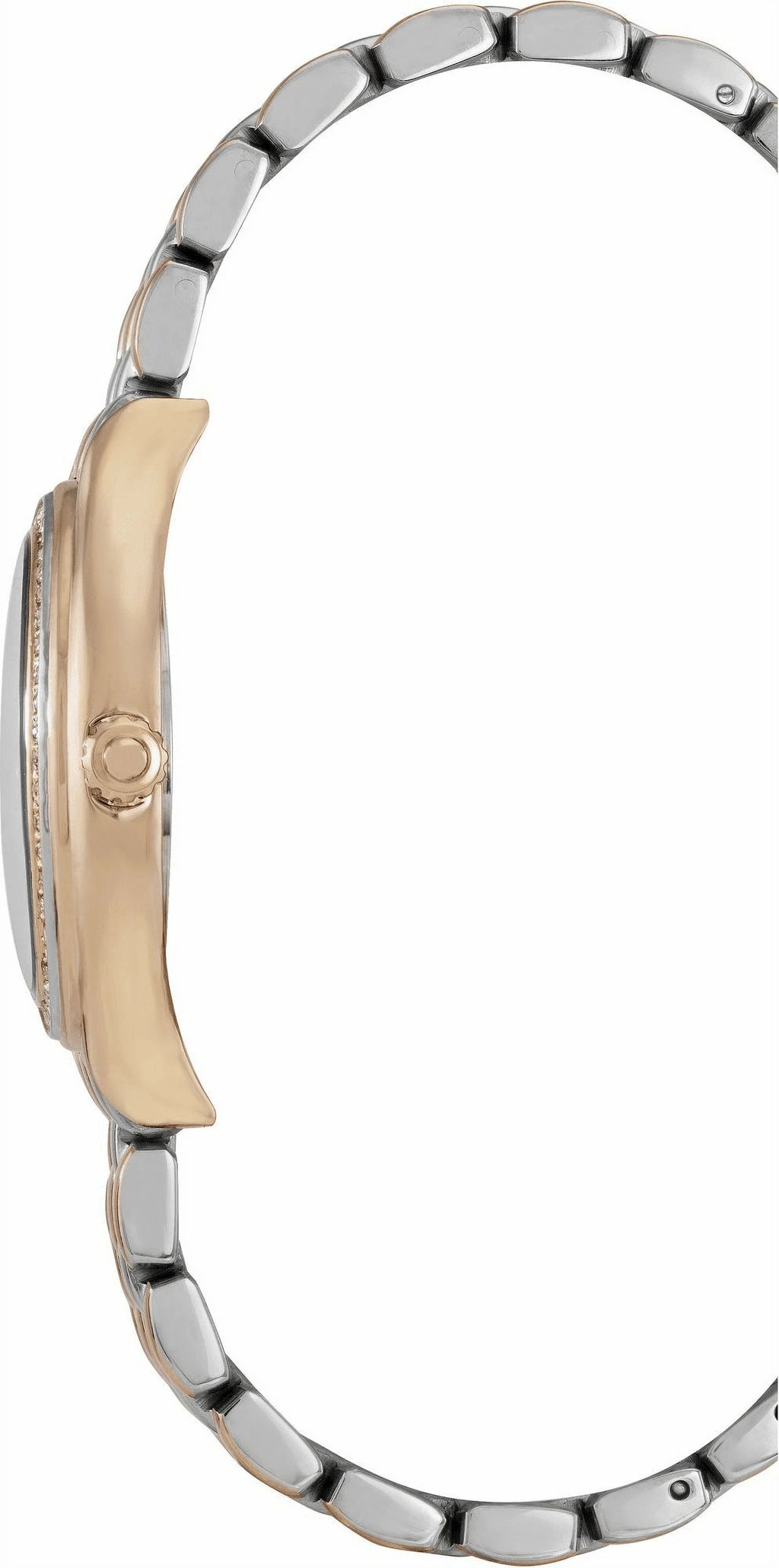 Women's  Two Tone silver Gold Mother of pearl  Watch