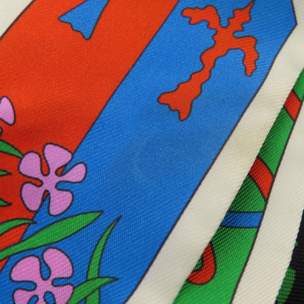 Pre-Owned Hermes Twilly Scarf Silk Women's  (Good)