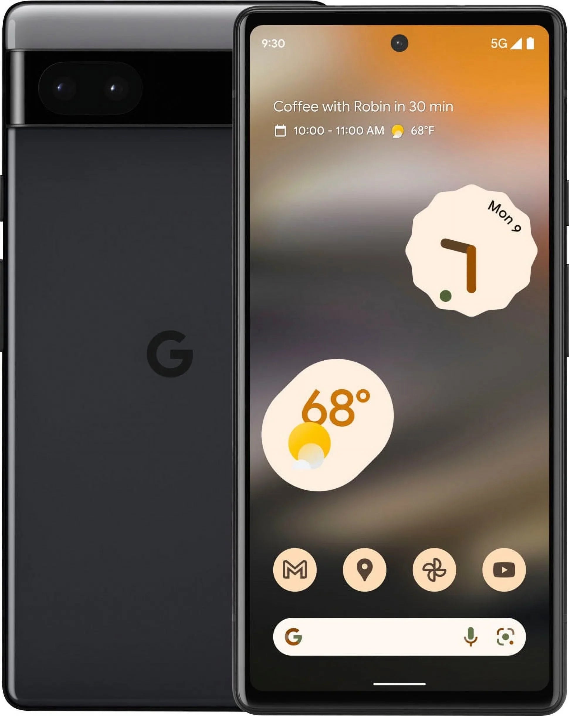 Pre-Owned Google Pixel 6A 128GB & Locked (Refurbished: Good)