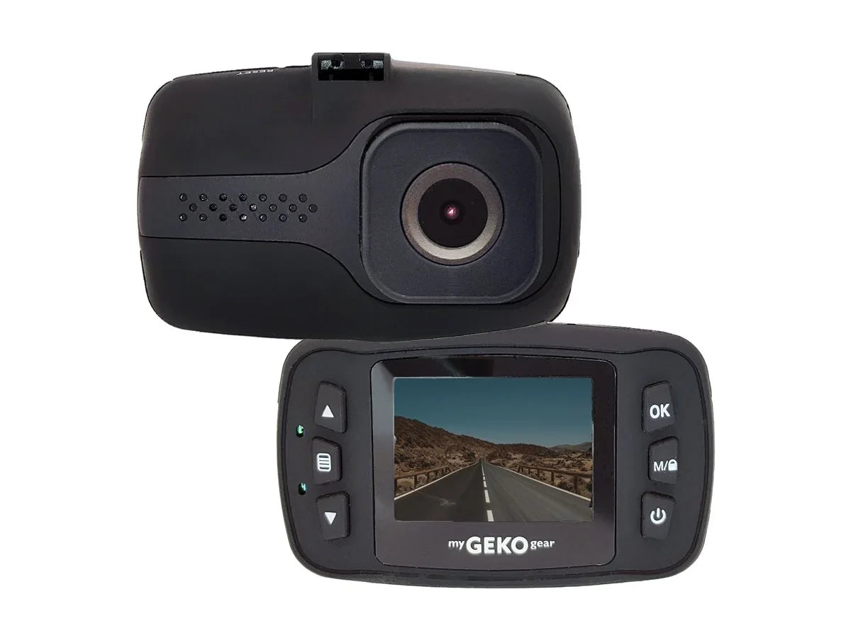 myGEKOgear Orbit 110 1080p Full  Dash Cam with Built in -Sensor, 8GB  Card