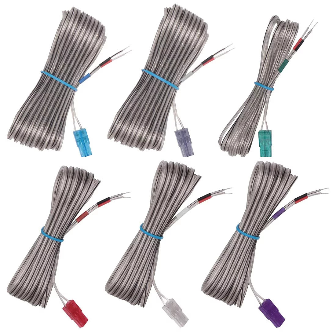 6 Pcs New Universal Replacement Speaker  Cables for Sony Speakers Home Theater Soundbar
