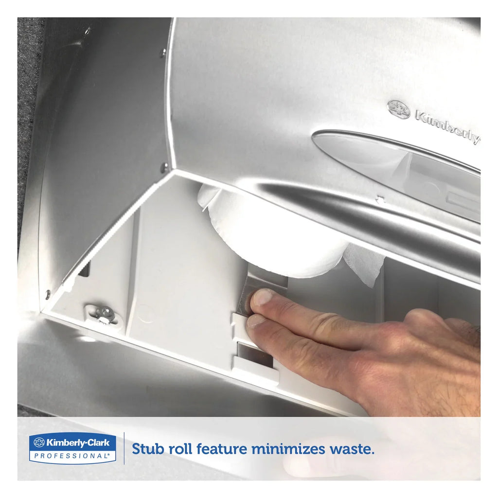 Kimberly-Clark Professional* Omni Roll Towel Dispenser, 10.5 x 10 x 10, Smoke/Gray -