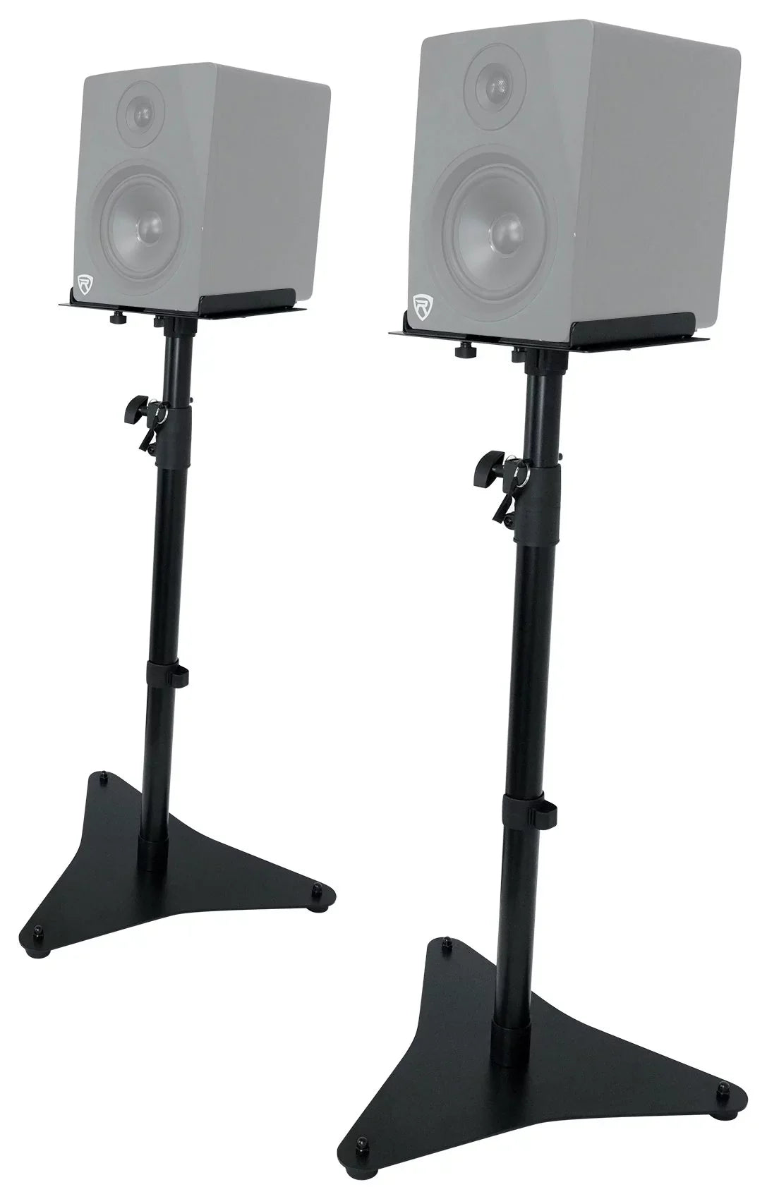 Rockville  Pair Studio Monitor Bookshelf Speaker Stands w/Adjustable Height