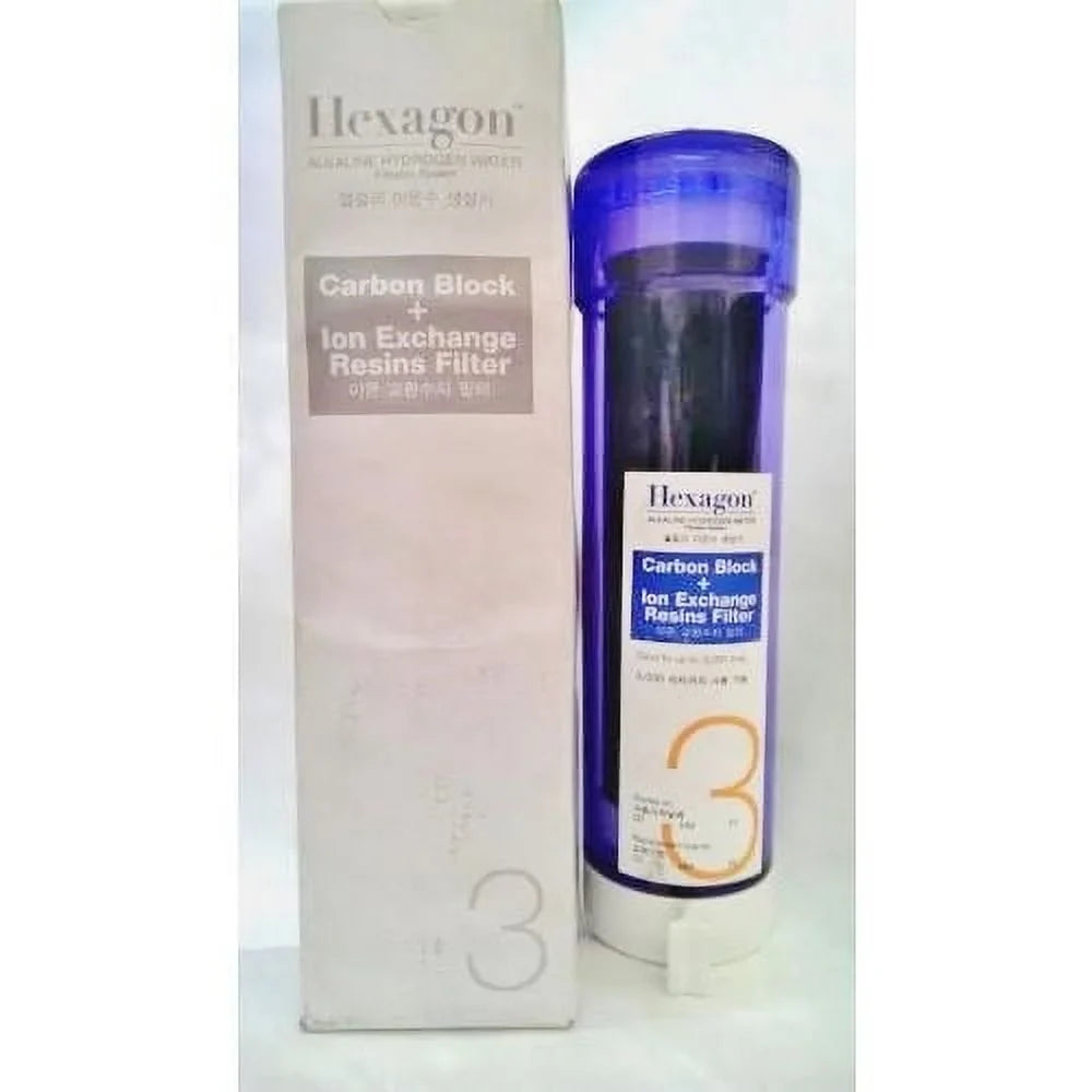 Hexagon Carbon Block + Ion Exchange Resins Filter #3