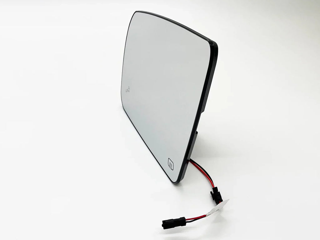 Replacement for Exterior Rear View Mirror Glass Power Heated with Blind Spot Detection 2014-2021 Tundra 2018-2022 Sequoia Driver Left Side 879060C010