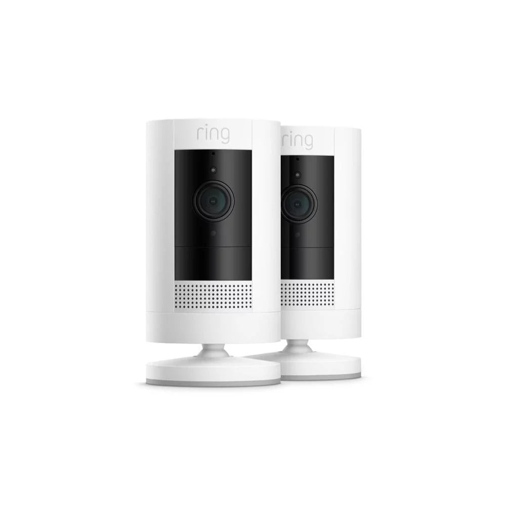 Ring_Video Stick-up Camera Battery 2-Pack Bundle with Savings Story Cleaning Cloth, , Wi-fi, Wireless Home Security