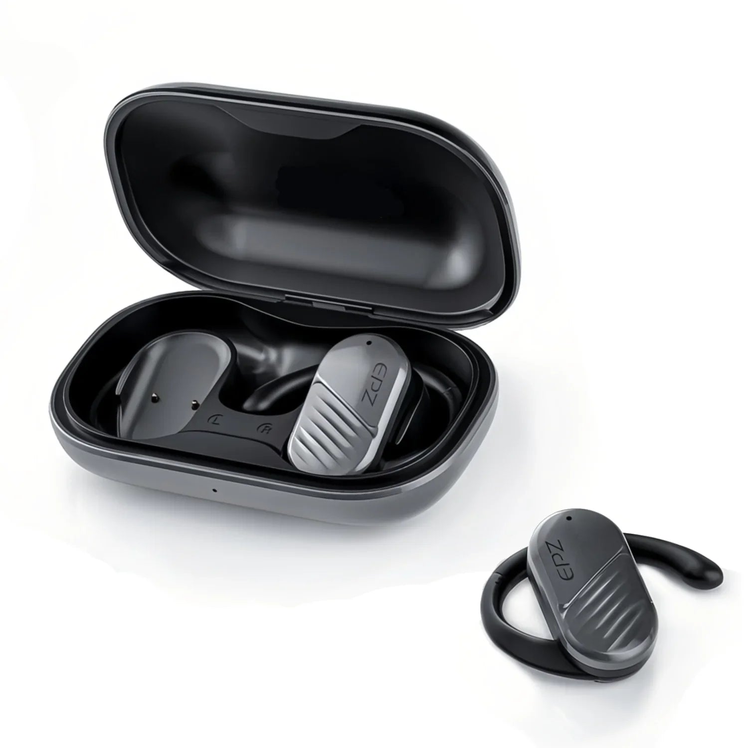 Wireless Earbuds, Bluetooth Headset with Microphone ,  Waterproof, Epz Bone Conduction Headphones for Sports and Work
