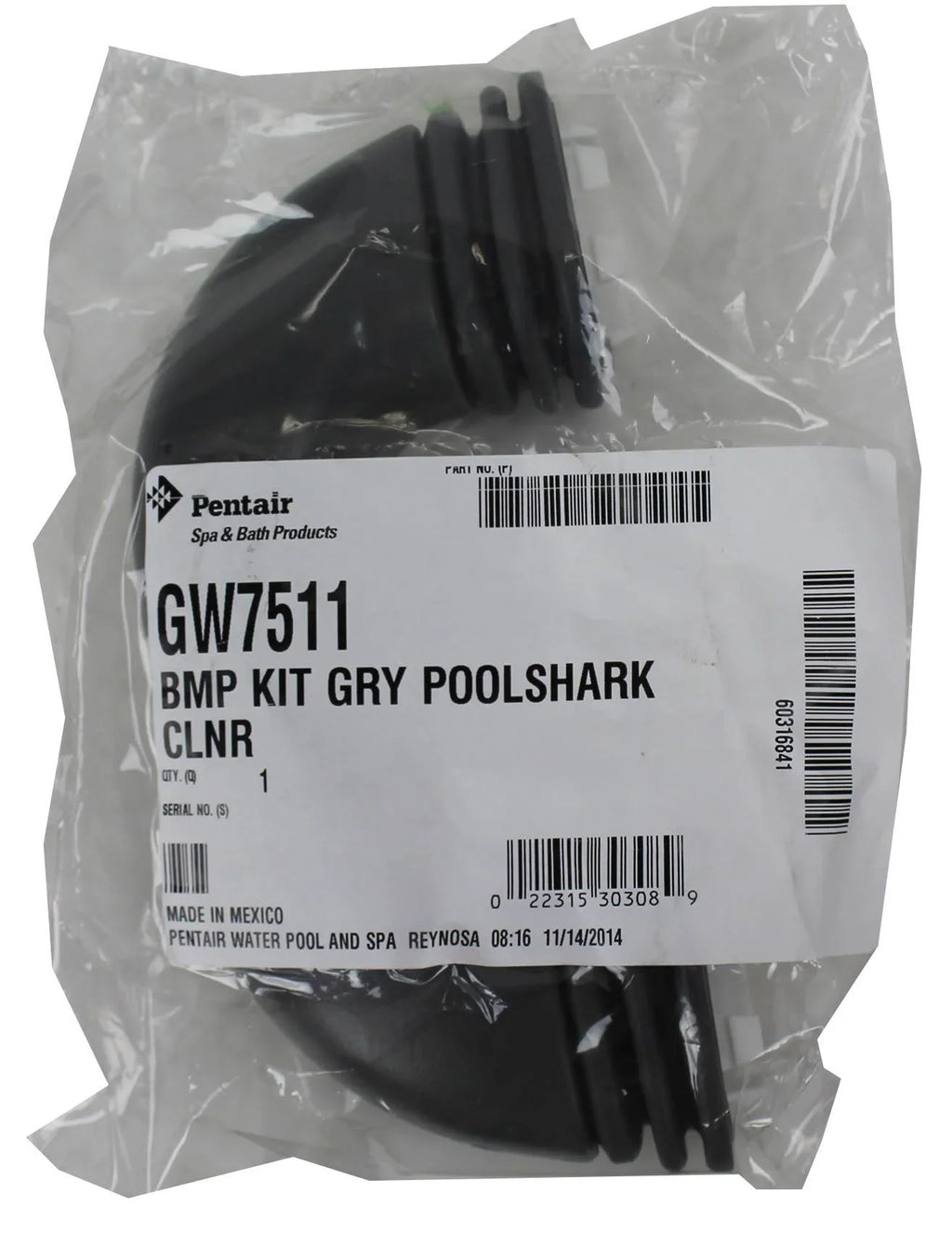Pentair  PoolShark Swimming Pool Cleaner Gray Bumper Kit Replacement, Gray