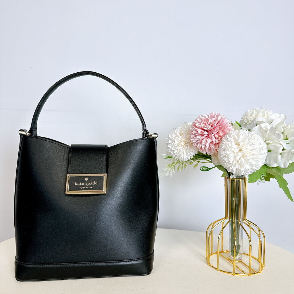 Kate Spade  Reegan Bucket Bag  Black