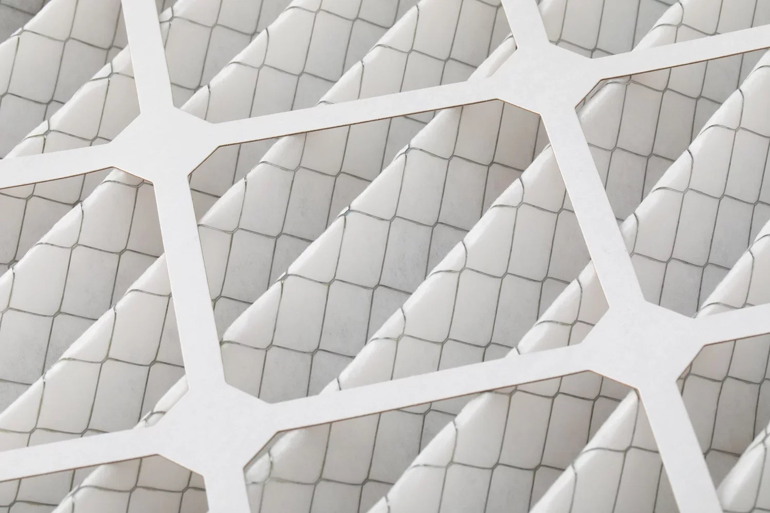 16-3/8 x 21-1/2 x 1  11,  1000 Pleated  Furnace 1" Air Filters by Pamlico. Quantity 6. Actual Size: 16-3/8 x 21-1/2 x 3/4