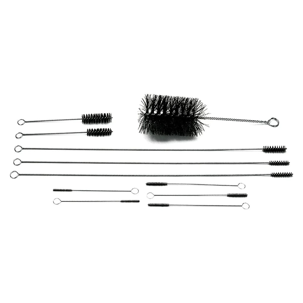 Moroso 61820 All Purpose Engine Cleaning Kit w/ 12 Nylon Wire Brushes, Black