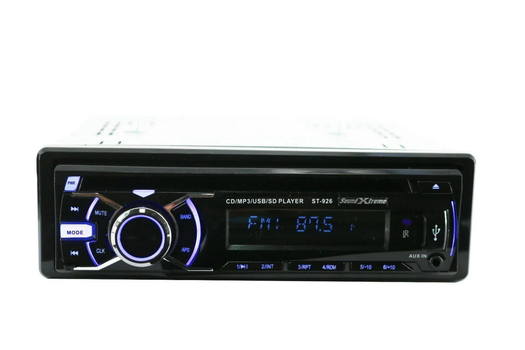 SoundXtreme -926 Digital Receiver +2x Audiobank -674 6.5" Car Speakers Bundle
