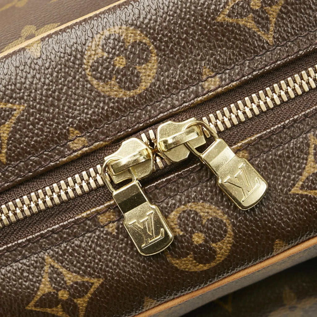 Pre-Owned Louis Vuitton Monogram Exantry Cite Handbag  Brown  Leather Ladies   (Good)
