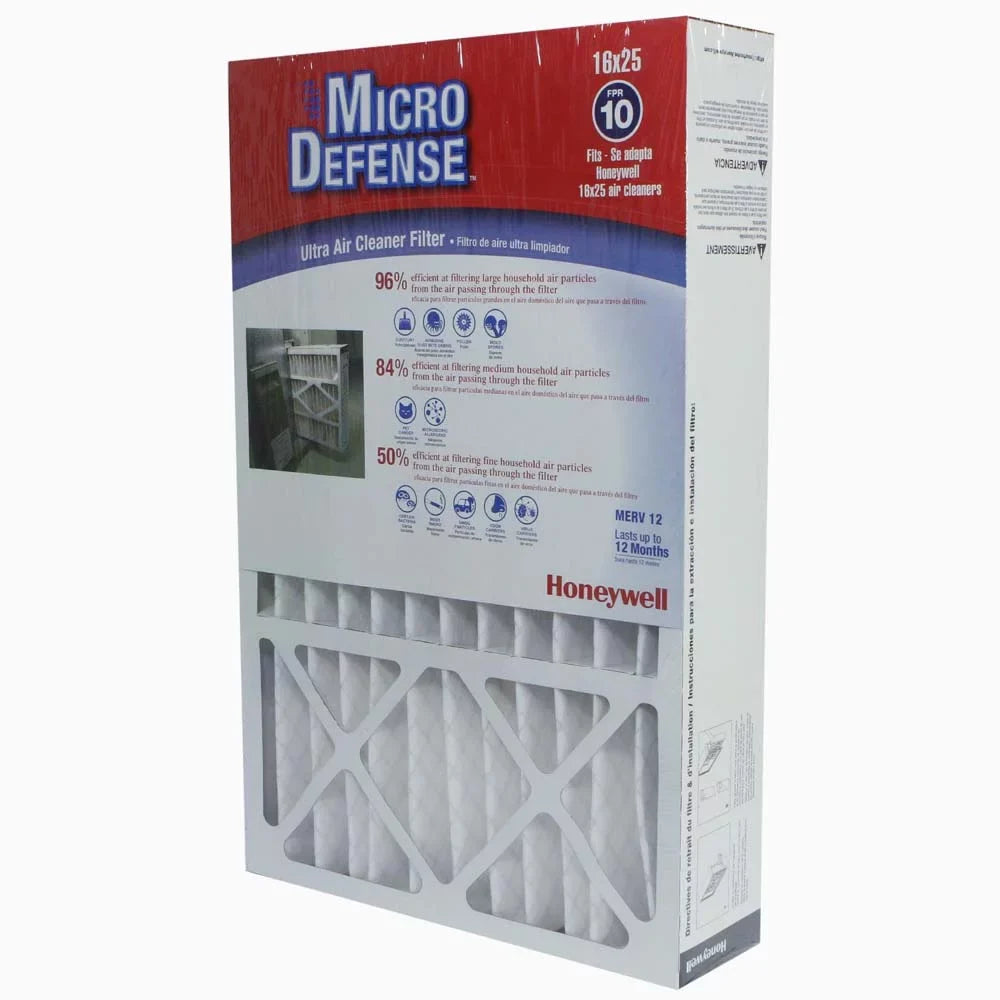 Honeywell Home Air Filter, 12,16x25x4"