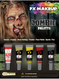 Tinsley Transfers Undead Walker Zombie Color Set  Makeup Kit Costume Accessory