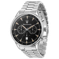 Tradizione Chronograph Black Dial Quartz 100M Men Watch for Adult - Blue
