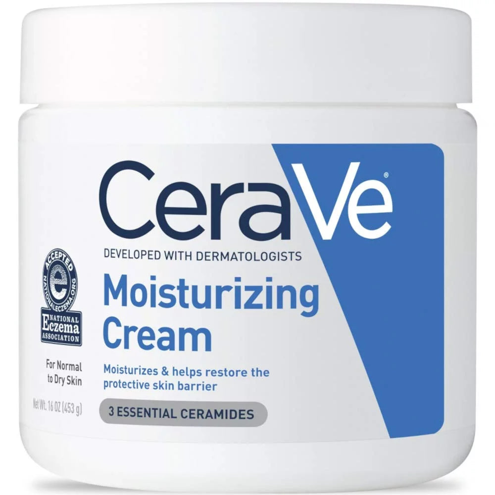 CeraVe Moisturizing Cream - 16 Ounces each (Value Pack of 4)