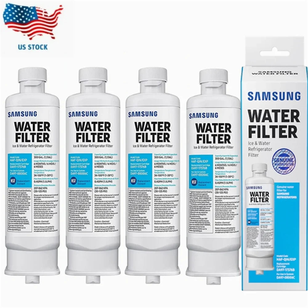 4 Pack Compatible with -17376B, -08006C, -, -/ Refrigerator Water Filter