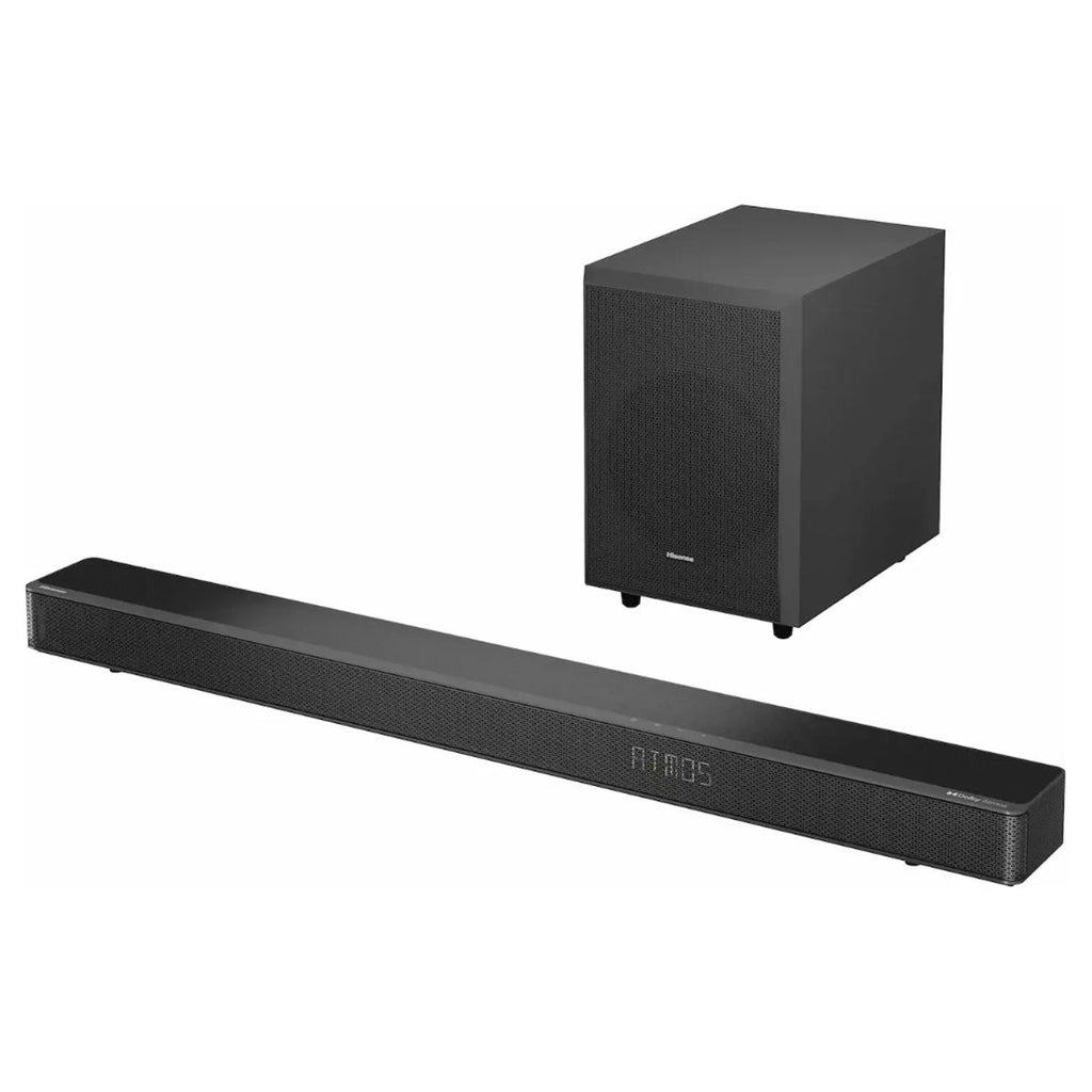 Restored Hisense  Soundbar with Wireless Subwoofer 3.1.2 Ch Black (Refurbished)