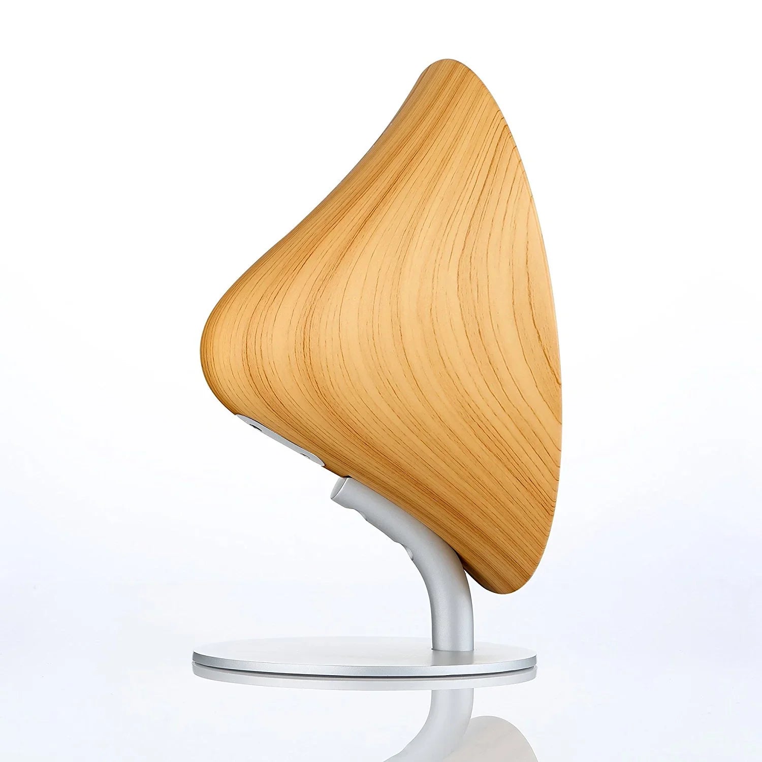 2 Channel Wireless Bluetooth Gramophone Wood Speaker with Touch Surface