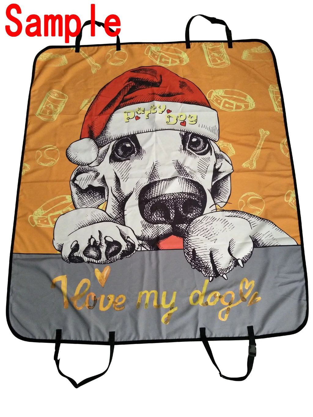 Cartoon Sealife Fish Shark Octopus Starfish Crab Pet Car Seat Cover Dog Car Seat Mat Hammock Cargo Mat Trunk Mat For Cars Trucks and  54x60 inches
