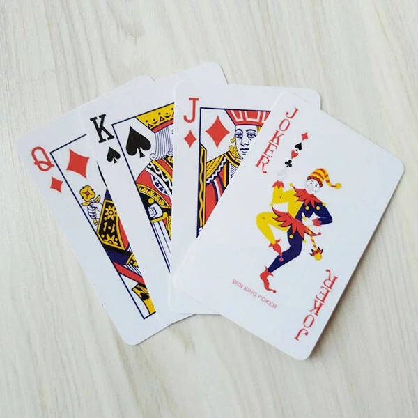Like Sports Fitness Balanced Cross-country Poker Playing Card Funny Hand Game