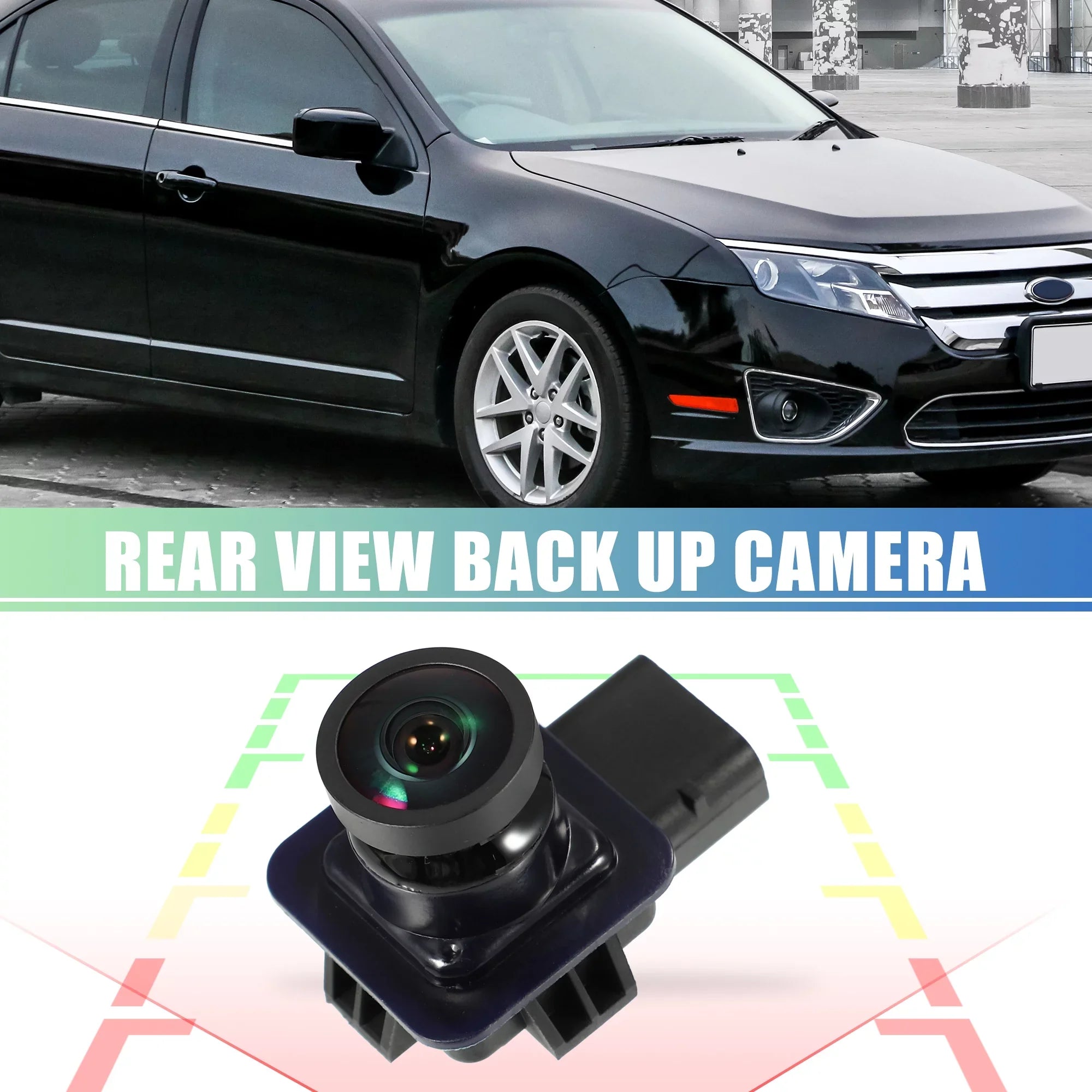 1 Set Back Up Camera -19G490- Rear View Park Assist Reverse Camera for Ford Fusion Energi