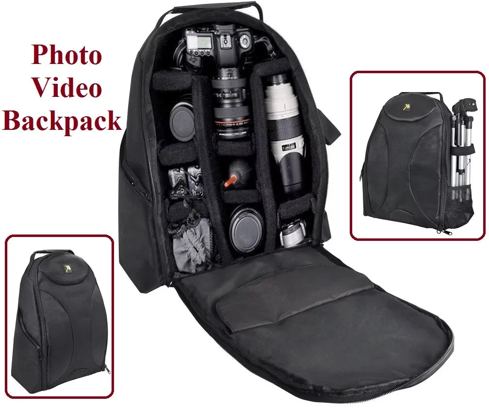 Pro Deluxe Backpack Case Bag for Nikon