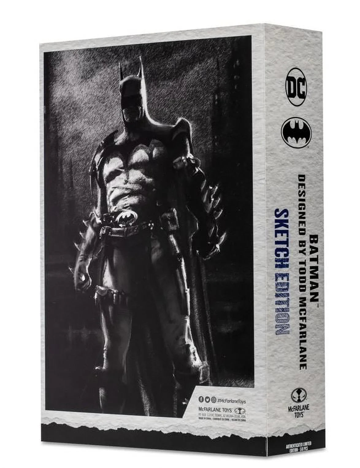 Multiverse Batman Sketch Edition Gold Label 7" Action Figure  Exclusive